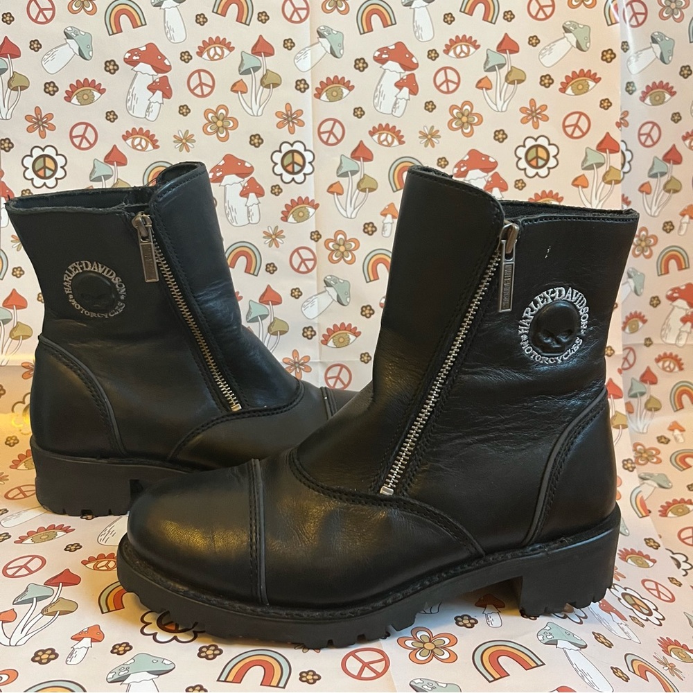Vintage Harley Davidson Boots